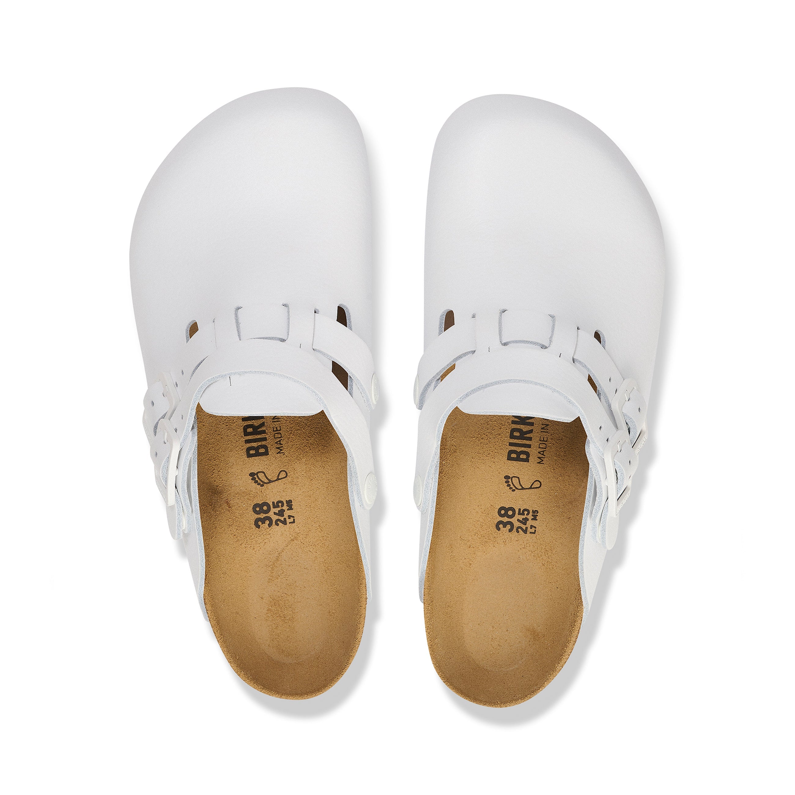 Kay Pro White PU Coated Natural Leather
