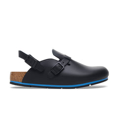 Kay Pro Black PU Coated Natural Leather