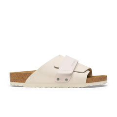 Kyoto Antique White Suede/Nubuck Leather