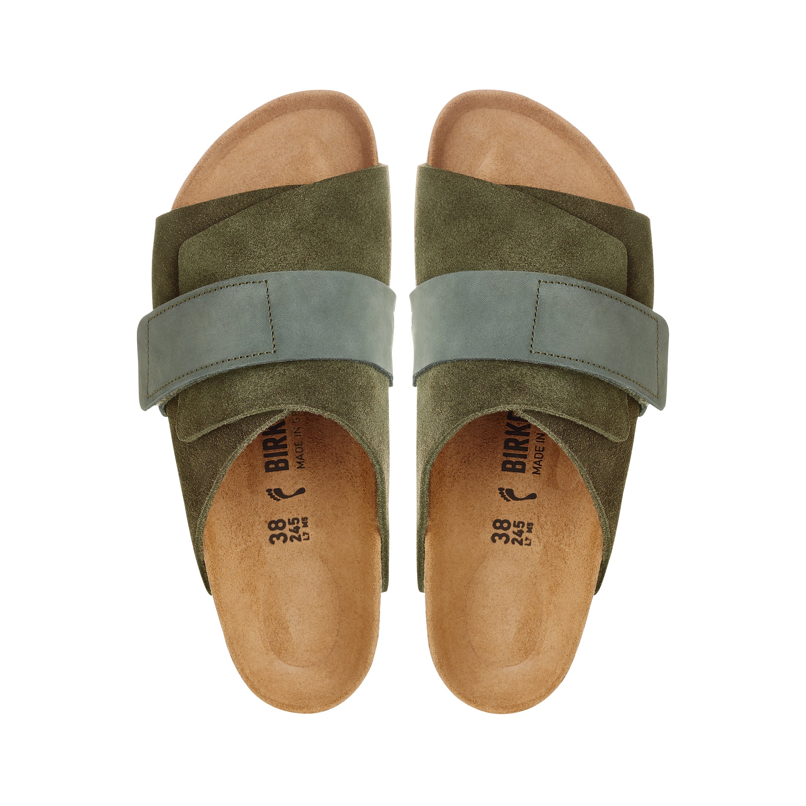 Kyoto Thyme Suede Leather