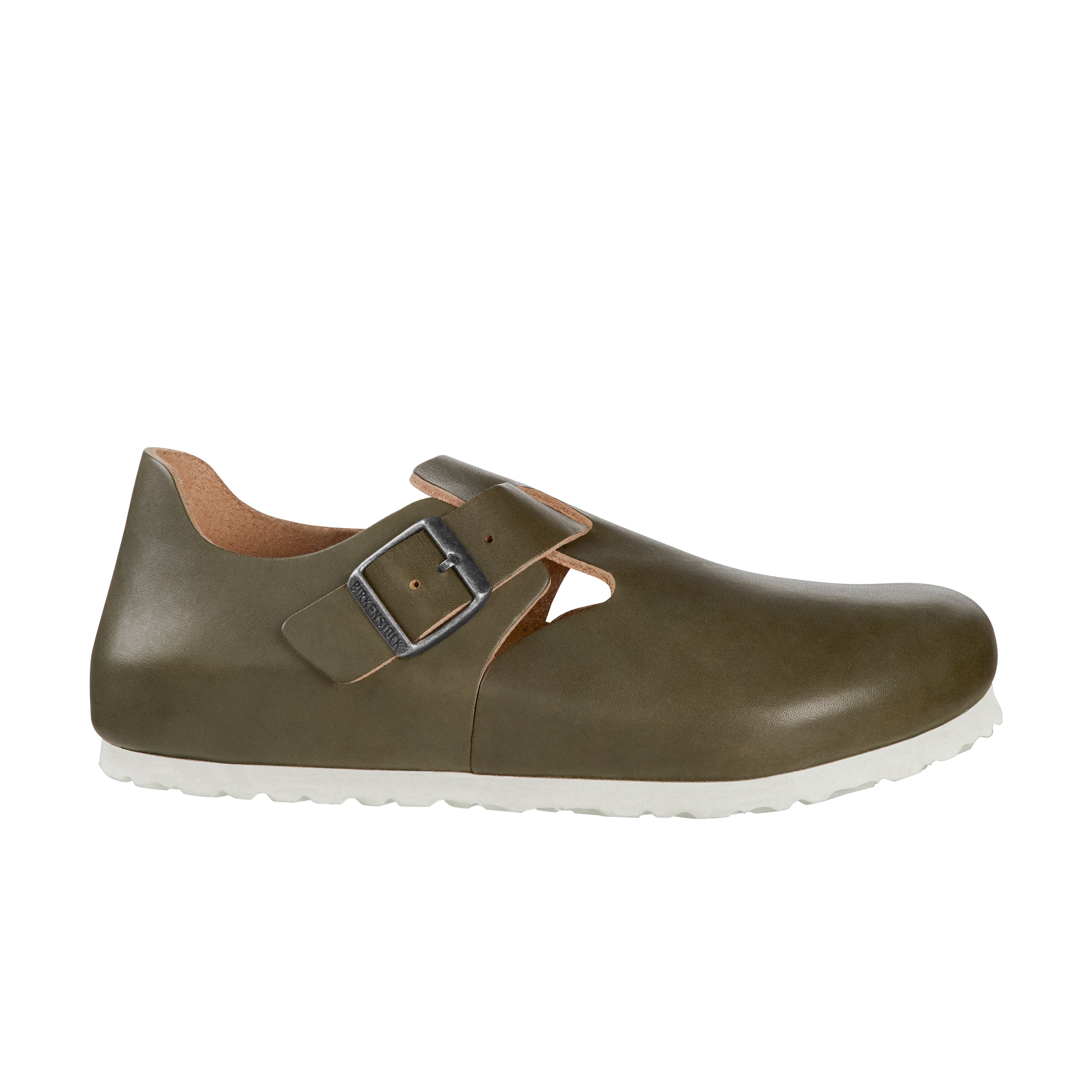 London Khaki Natural Leather