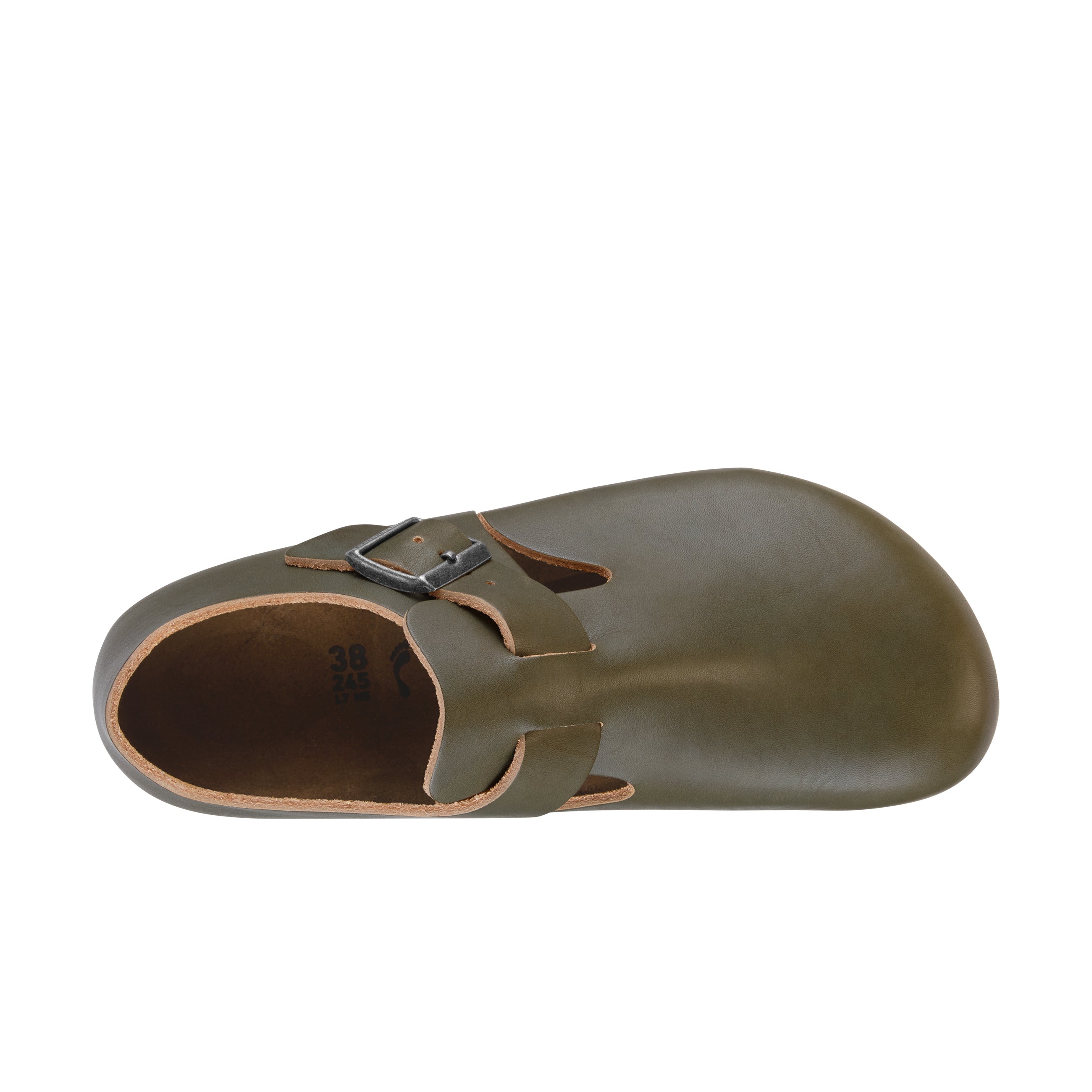 London Khaki Natural Leather