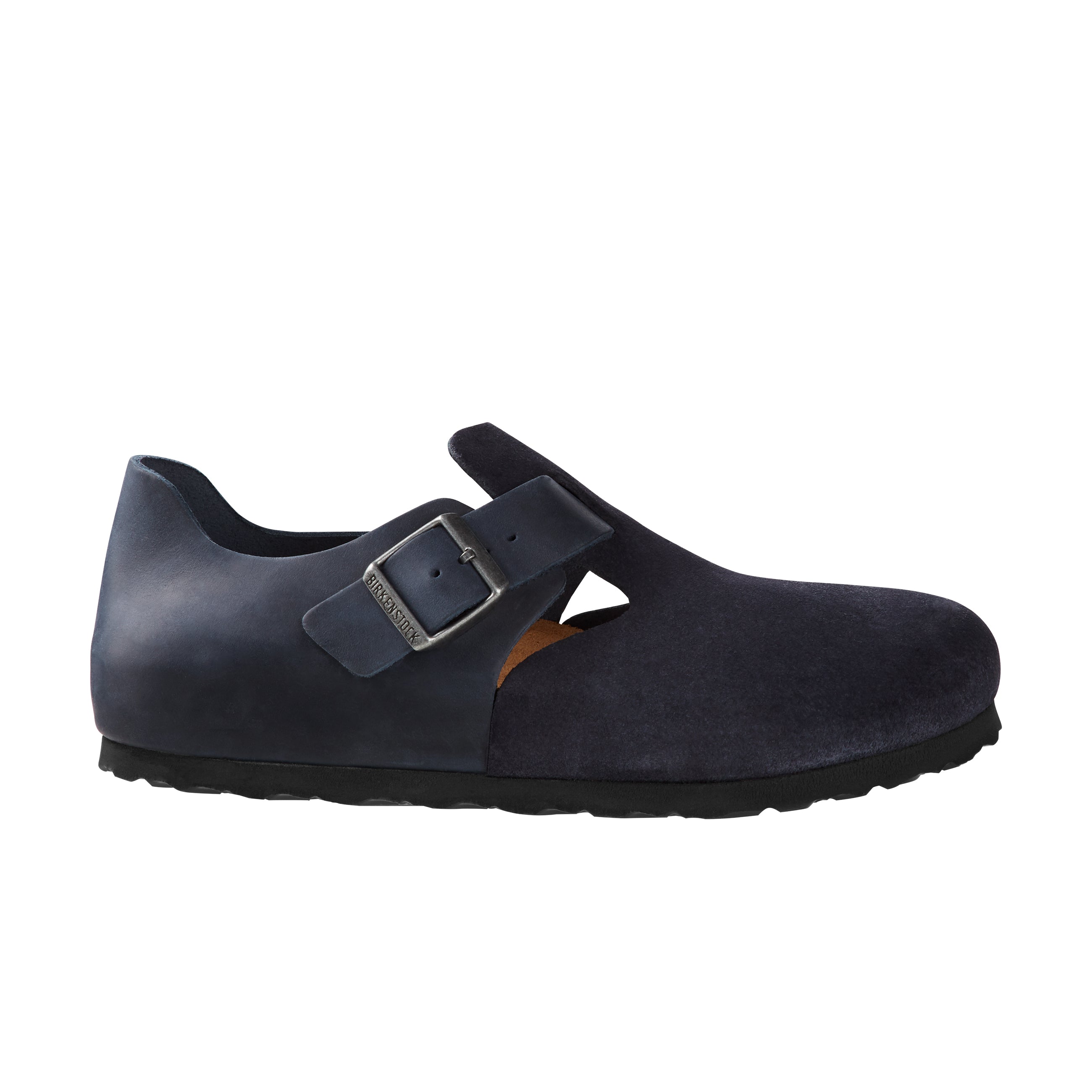 London Night Blue Oiled/Suede Leather