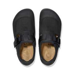 London Nova Black Textile/Nubuck Leather