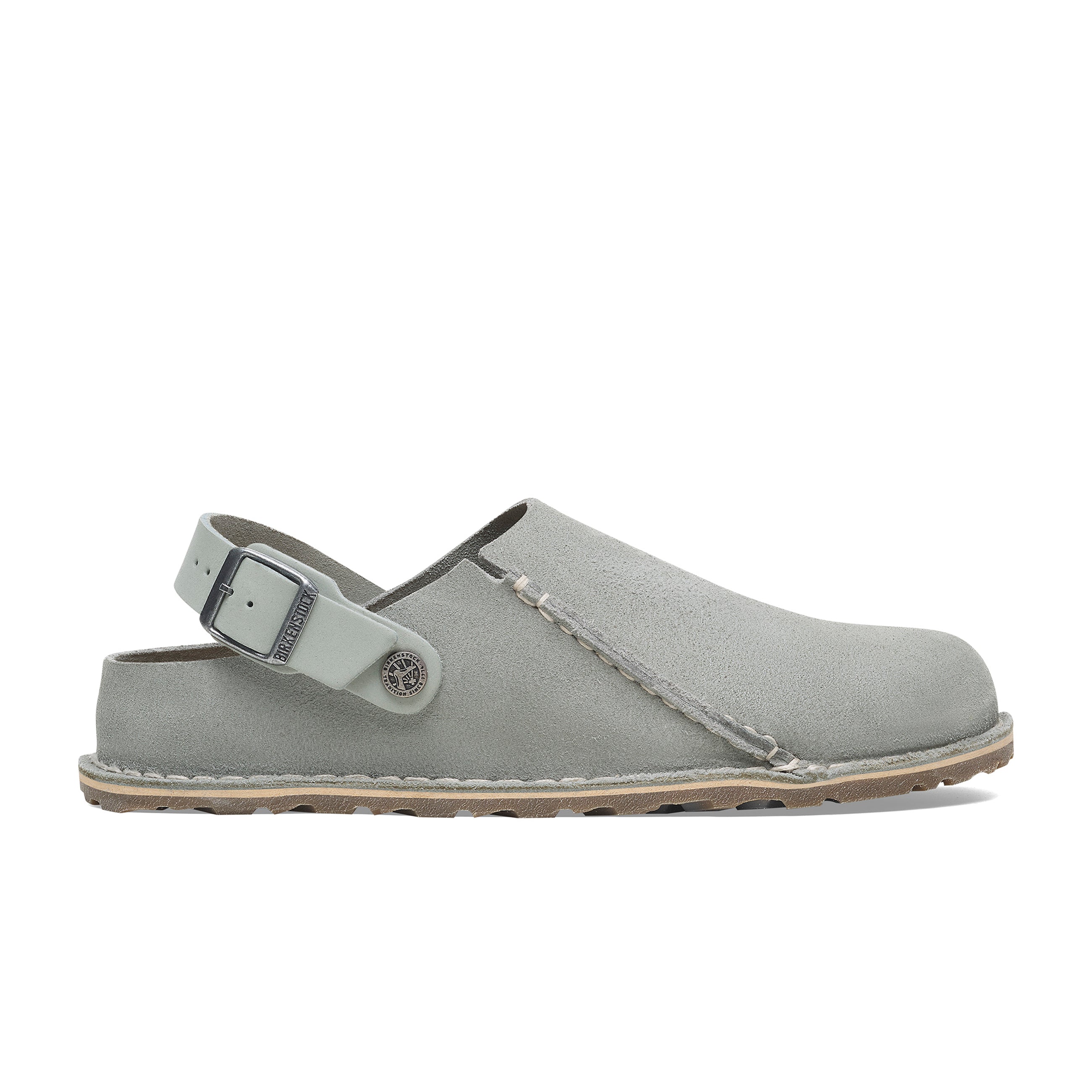 Lutry Pure Sage Suede Leather