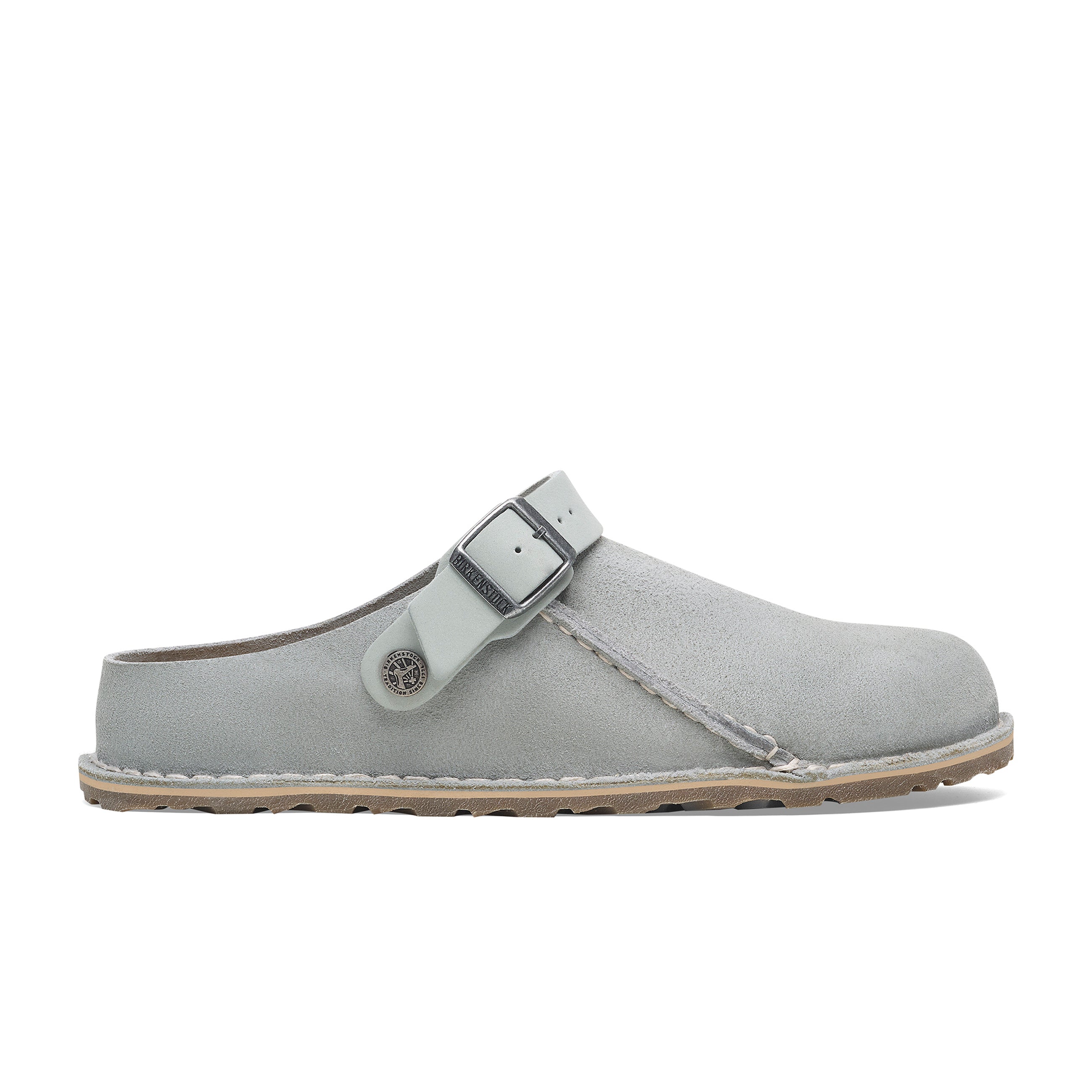 Lutry Pure Sage Suede Leather