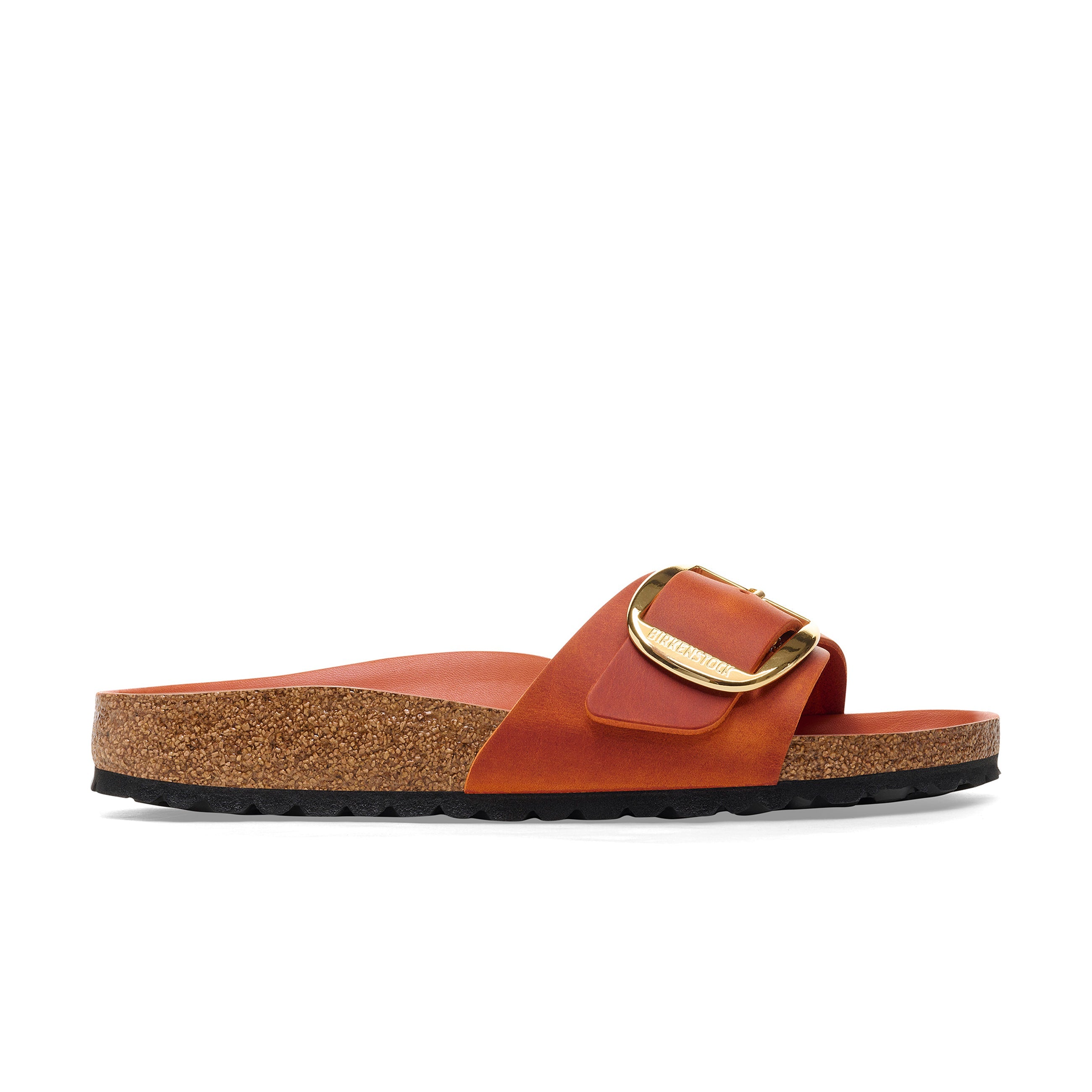 Madrid Big Buckle Burnt Orange Oiled Leather