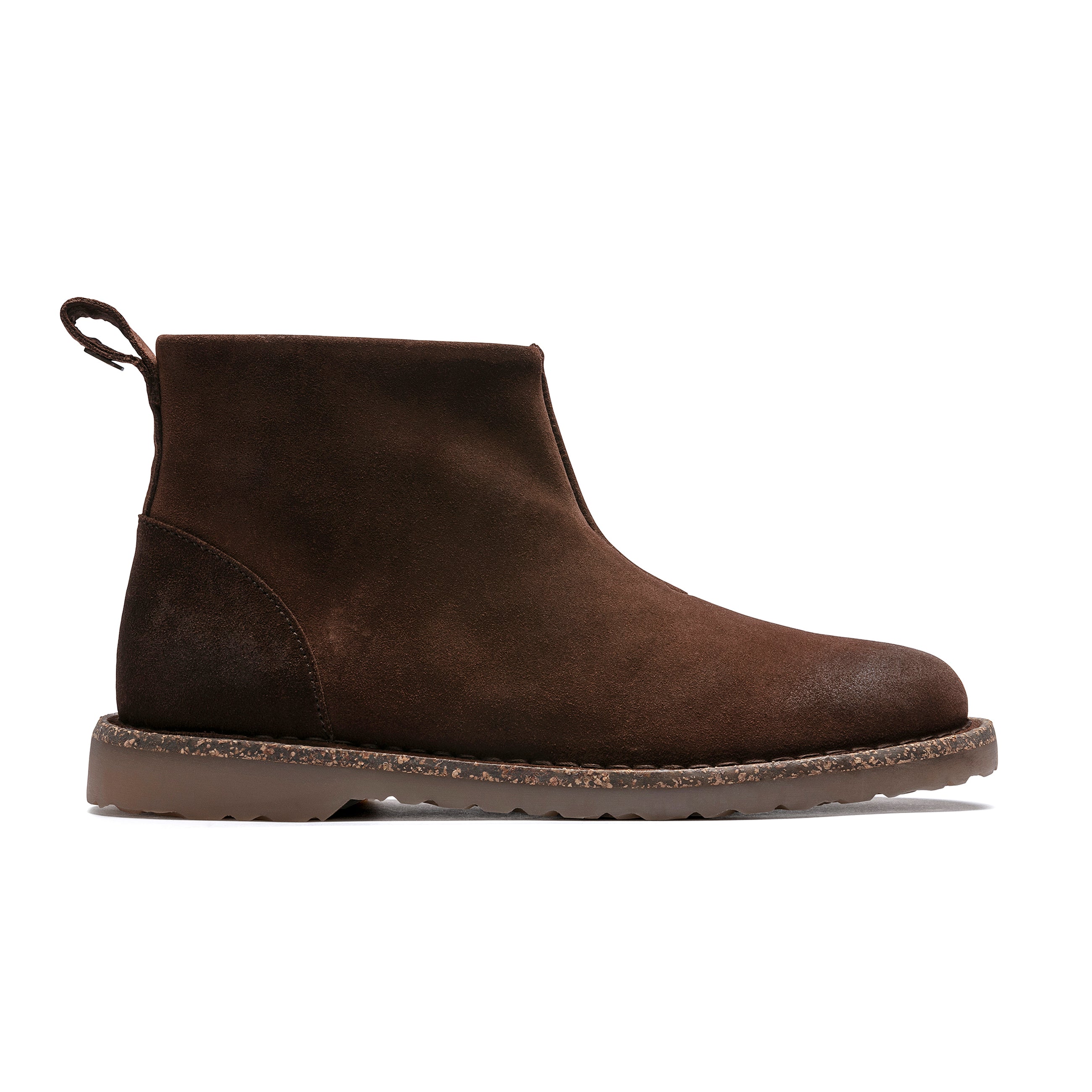 Melrose Espresso Waxy Suede Leather