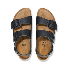 Milano Black Smooth Leather