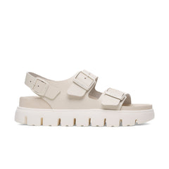 Milano Chunky Exquisite Eggshell Smooth Leather