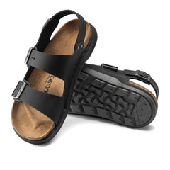 Milano Cross Town Arctic Black Waxy Leather
