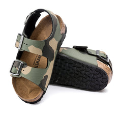 Milano Kids Desert Soil Camo Khaki Birko-Flor