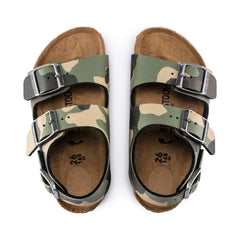 Milano Kids Desert Soil Camo Khaki Birko-Flor