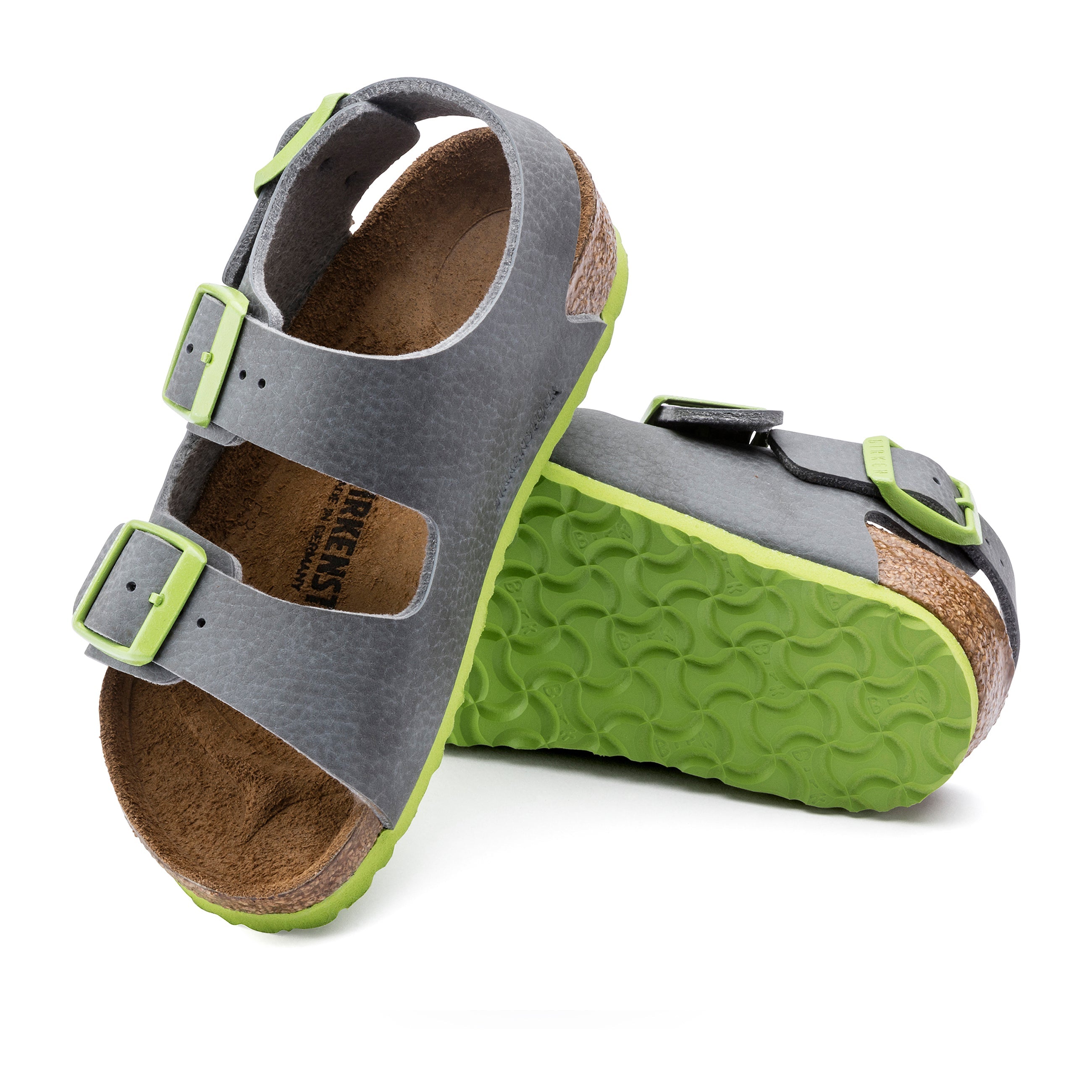 Milano Kids Desert Soil Grey Green Birko-Flor