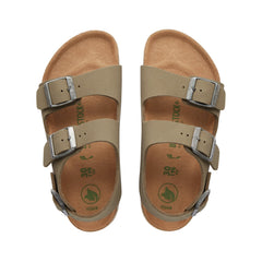 Milano Kids Earthy Vegan Faded Khaki BirkiBuc