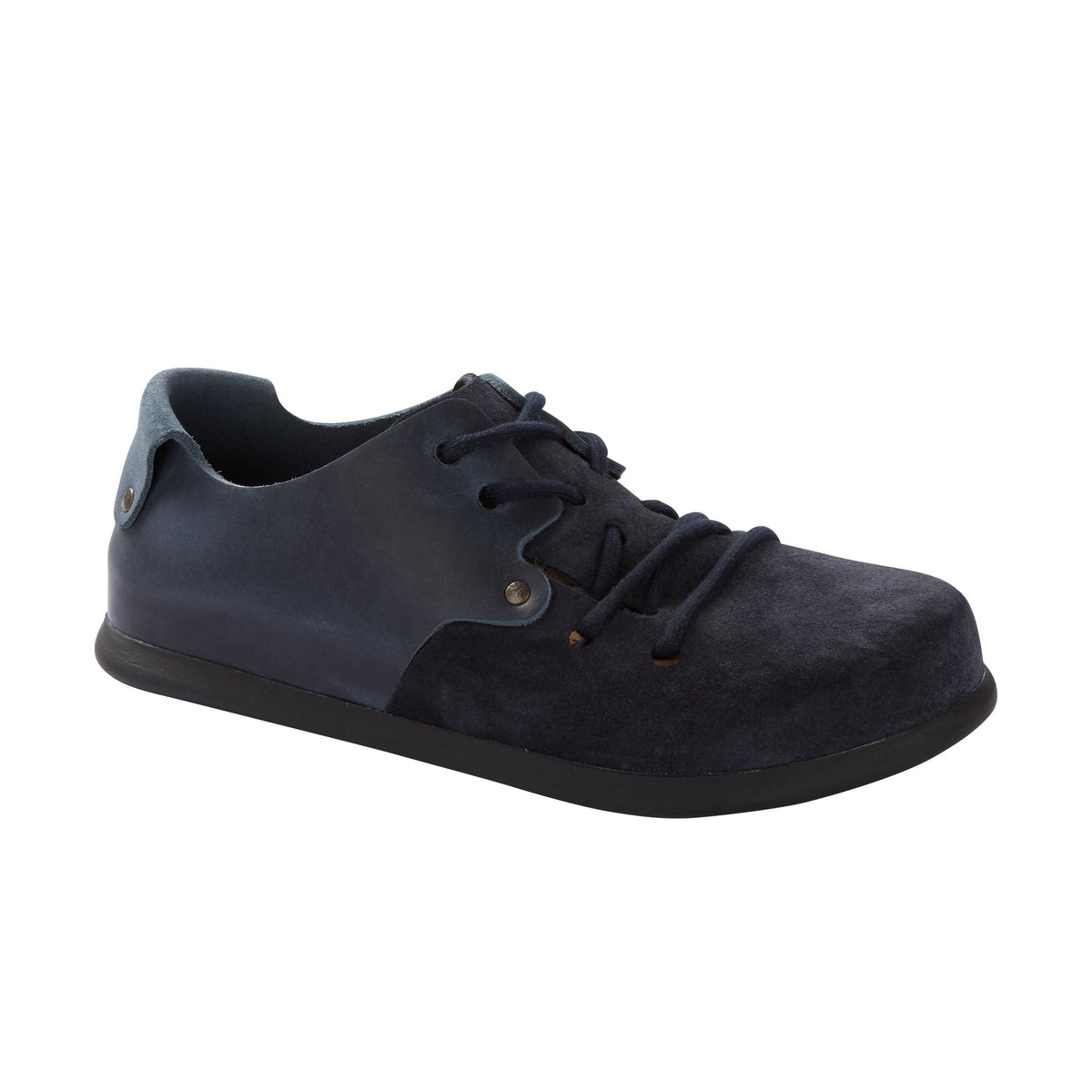 Montana Night Blue Natural/Suede Leather