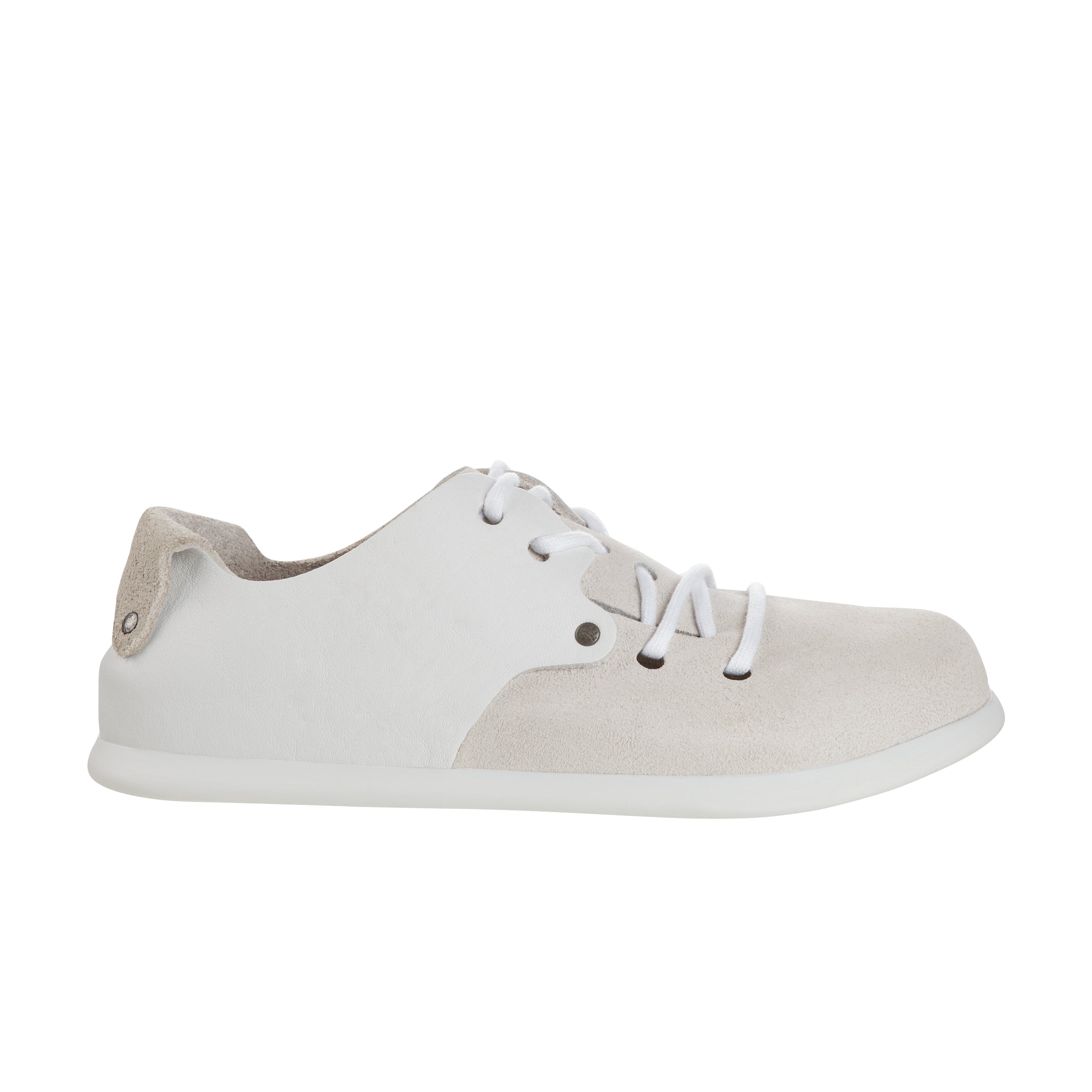 Montana White Natural/Suede Leather