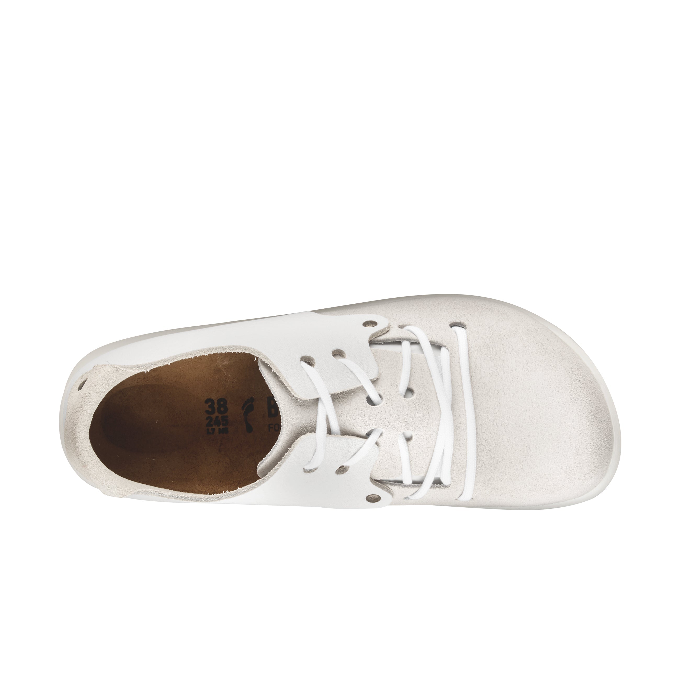 Montana White Natural/Suede Leather