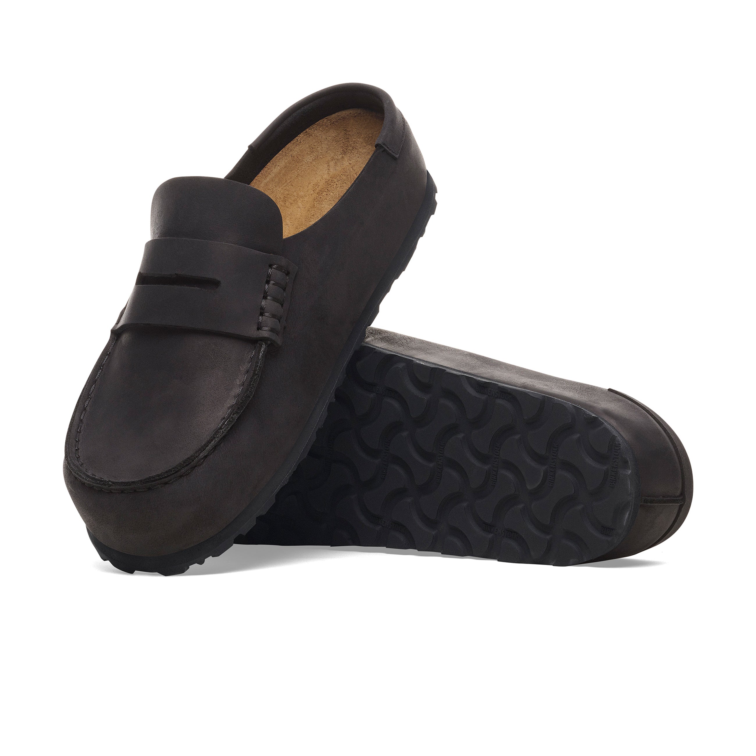 Naples Wrapped Black Oiled Leather