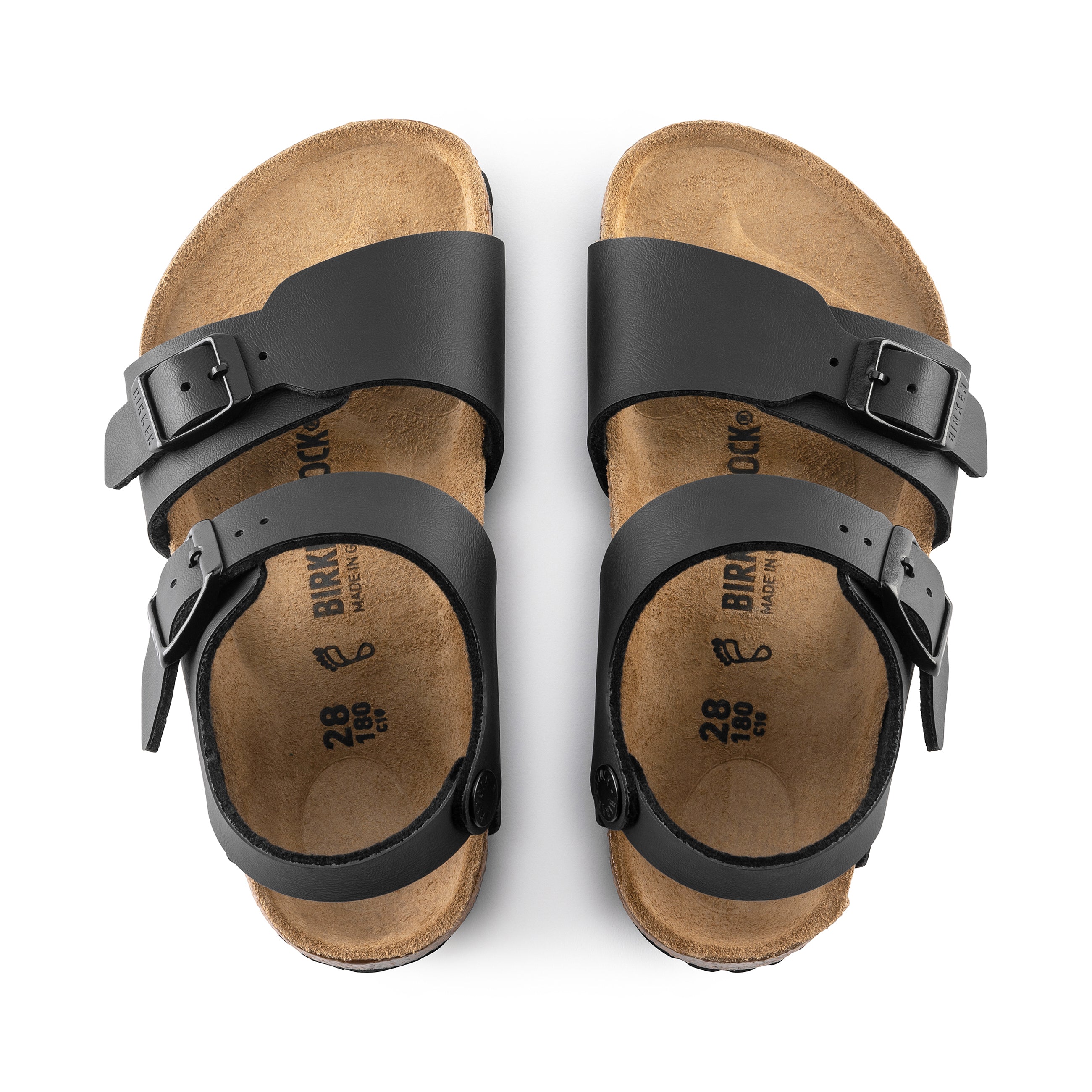 New York Kids Black Birko-Flor