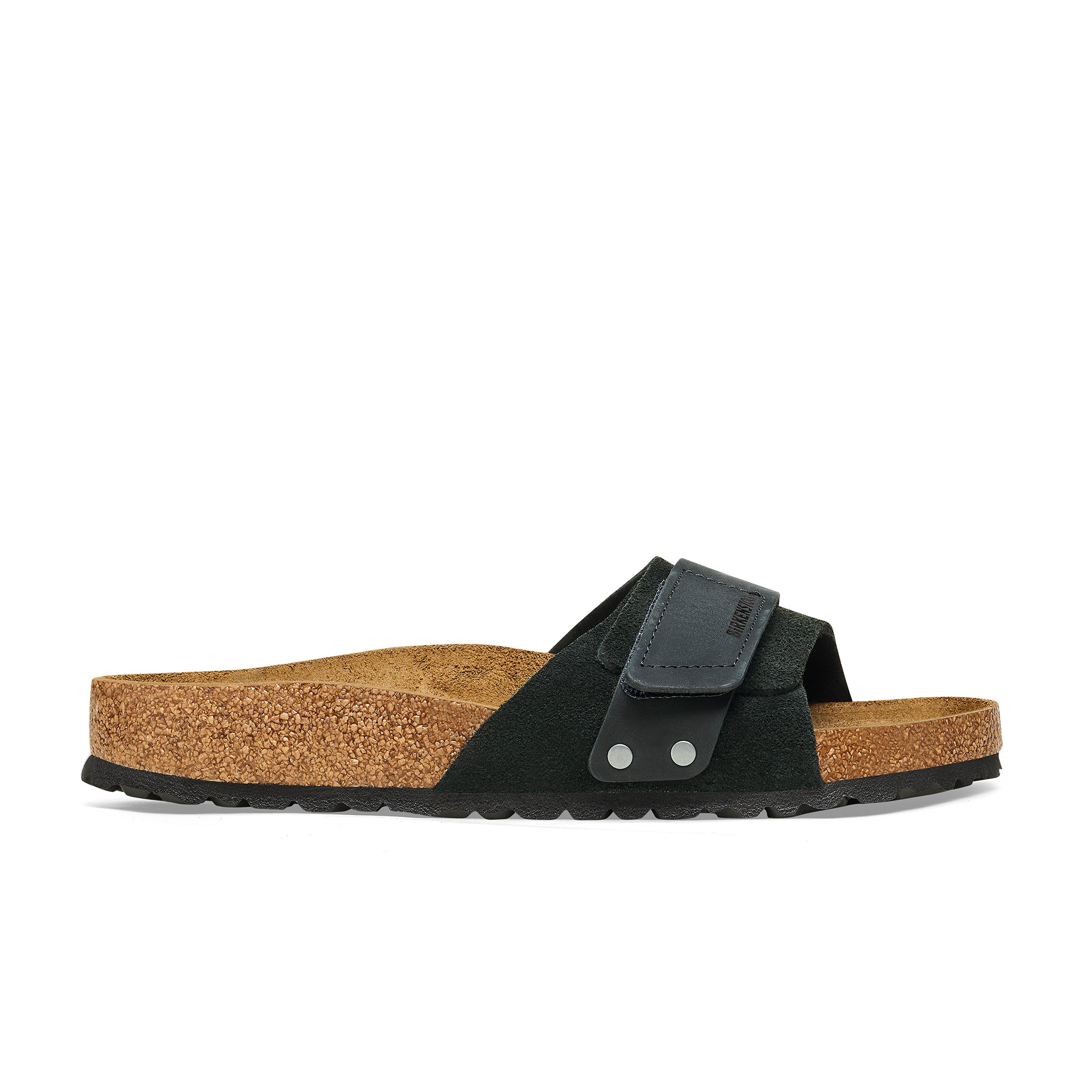 Oita Black Suede Leather