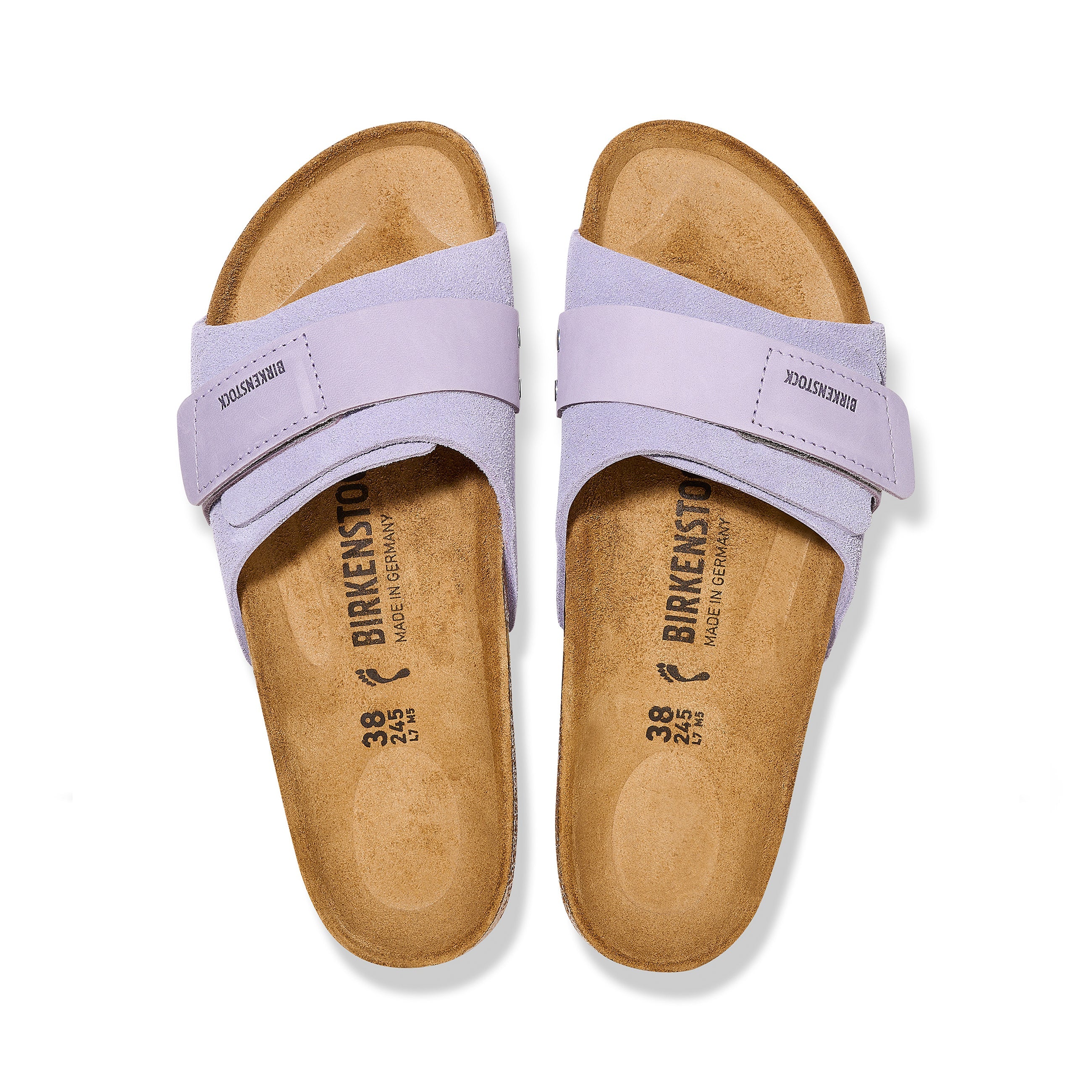 Oita Purple Fog Suede/Nubuck Leather