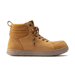 QS 700 Steel Cap Camel Smooth Leather