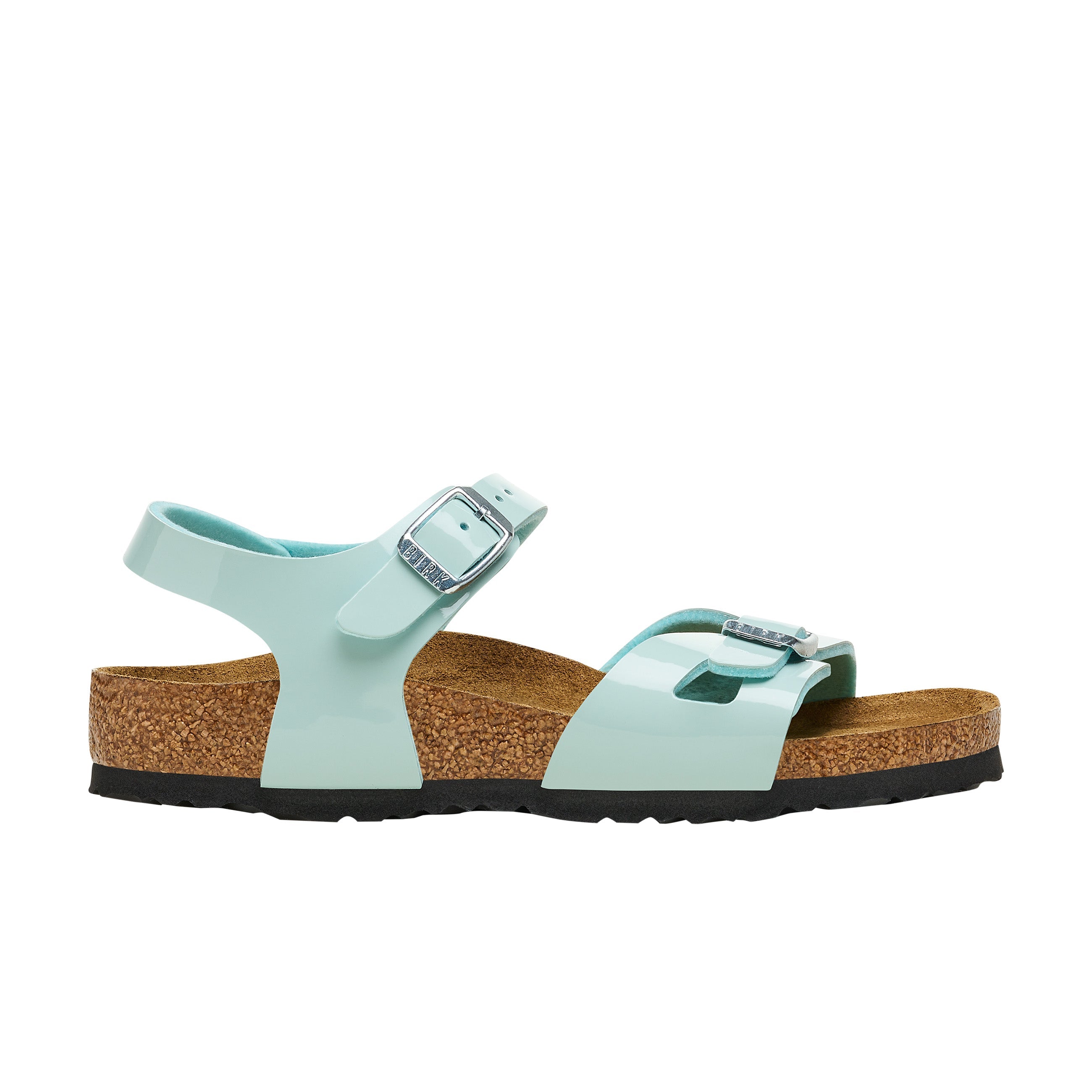 Rio Kids Patent Surf Green Birko-Flor Patent