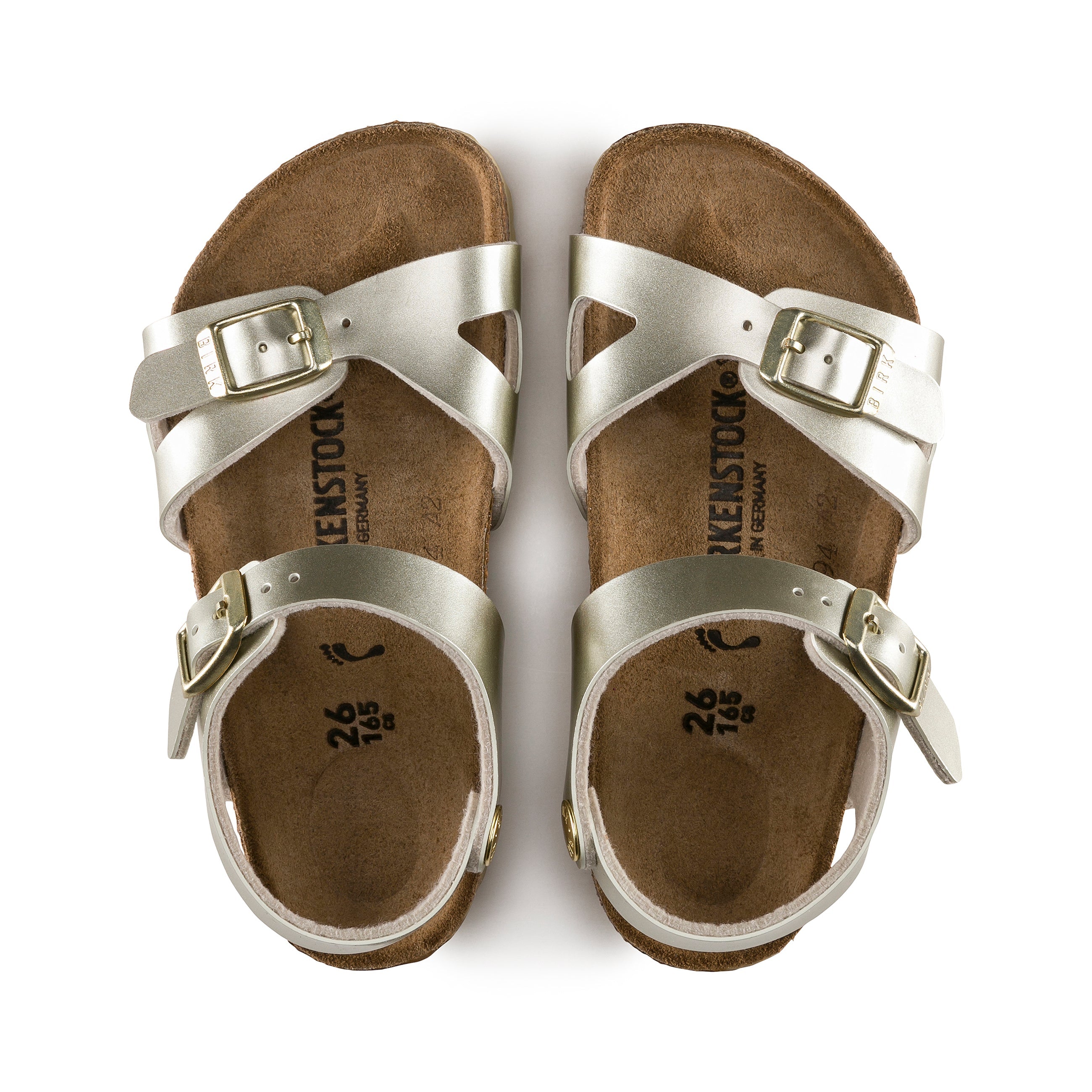 Rio Kids Electric Metallic Gold Birko-Flor