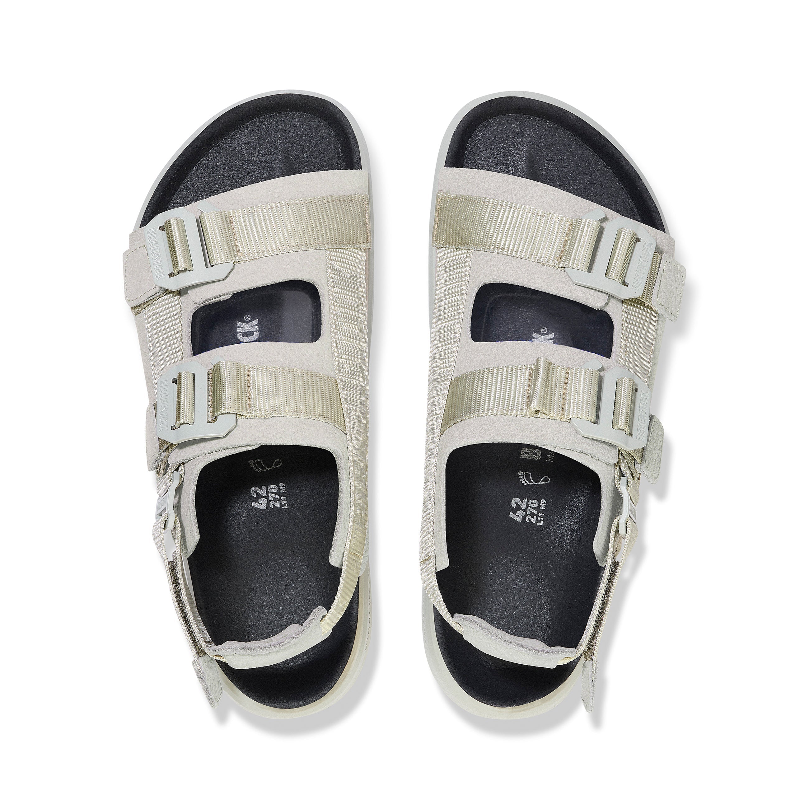 Shinjuku Mineral Grey Nubuck Leather/Textile