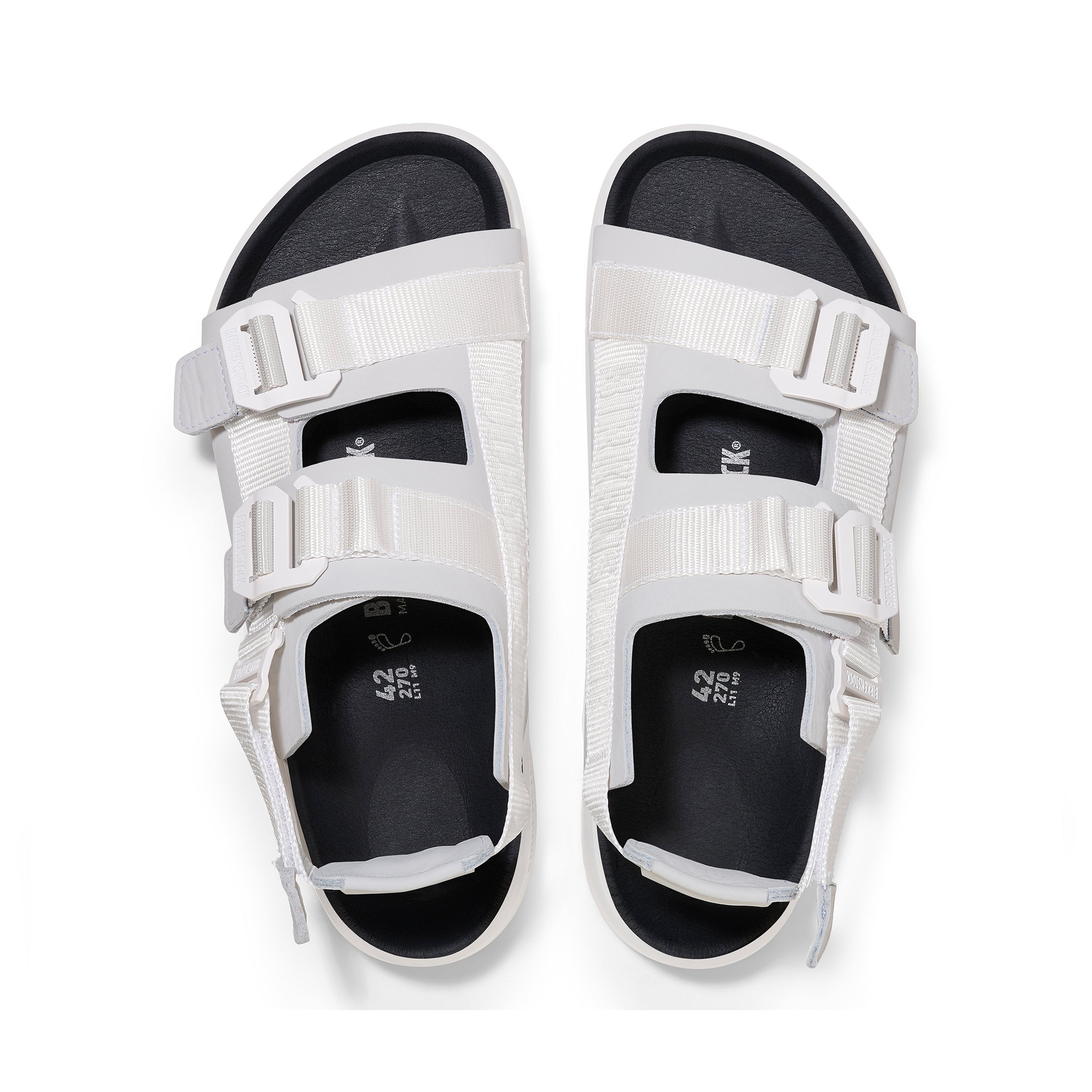 Shinjuku Antique White Natural Leather/Textile