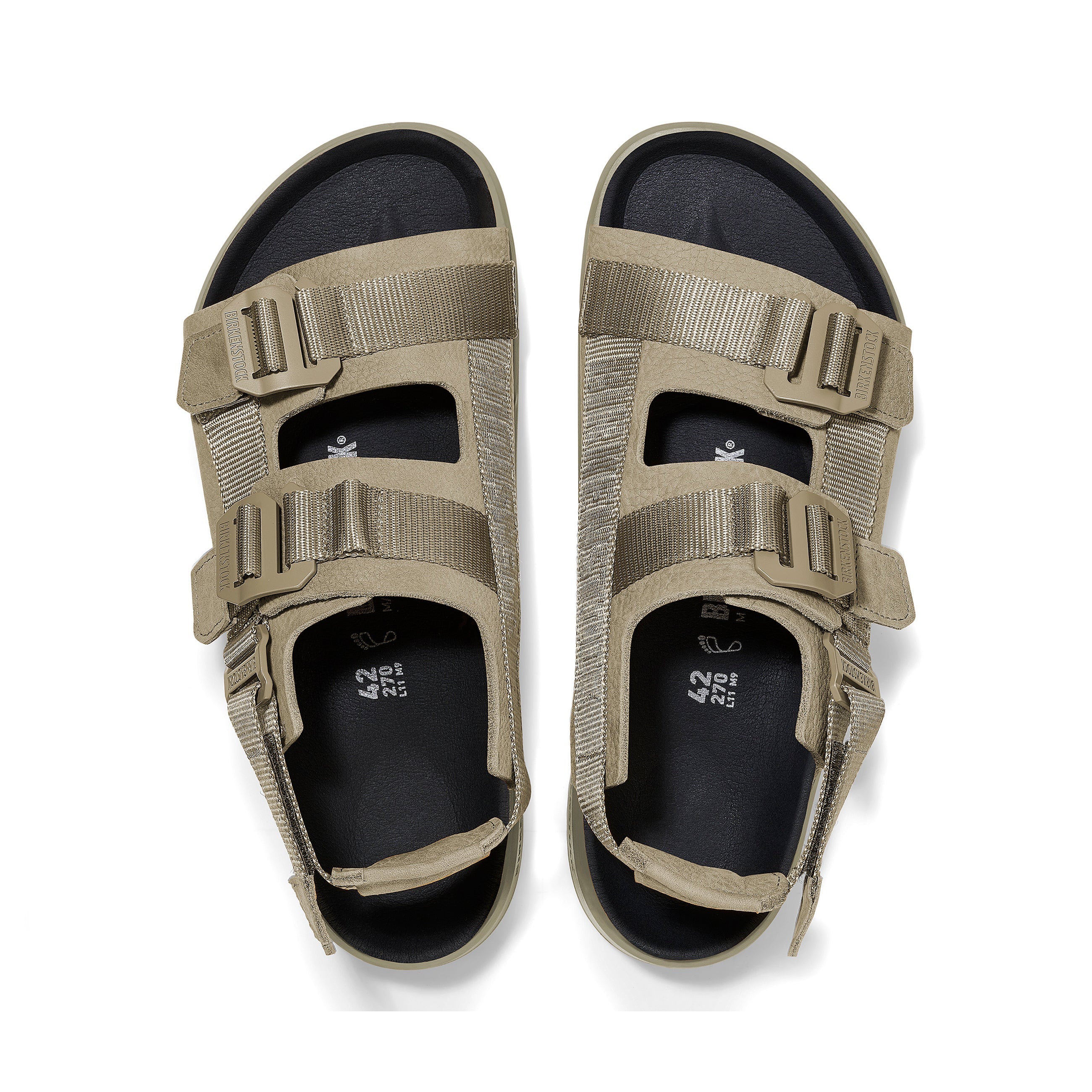 Shinjuku Eucalyptus Nubuck Leather/Textile