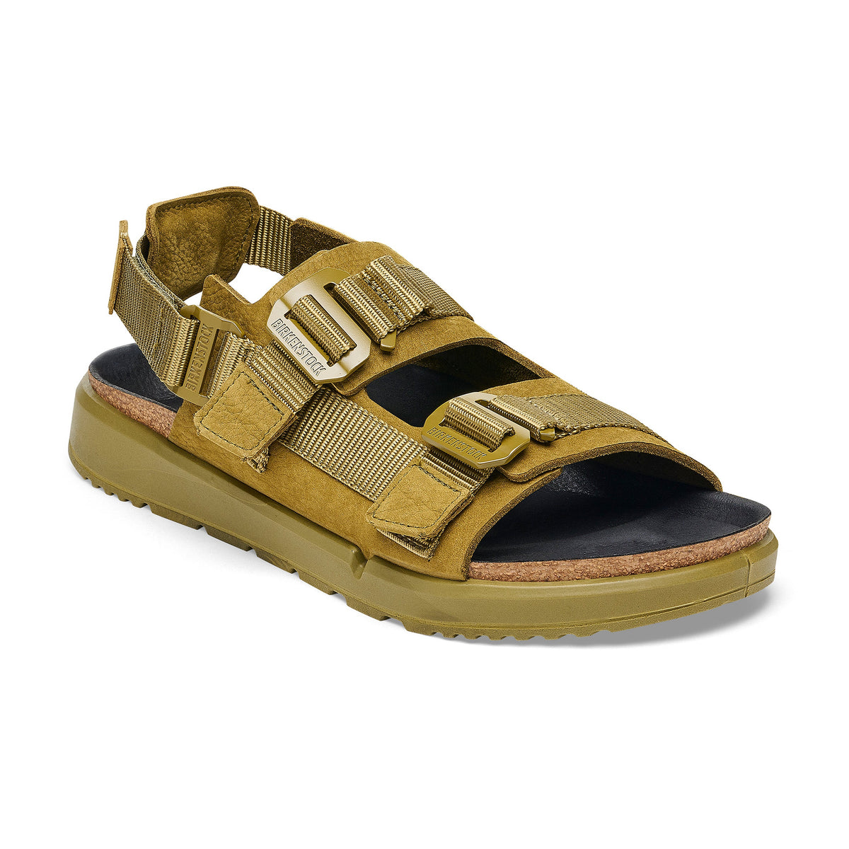 Shinjuku Pine Green Nubuck Leather/Textile