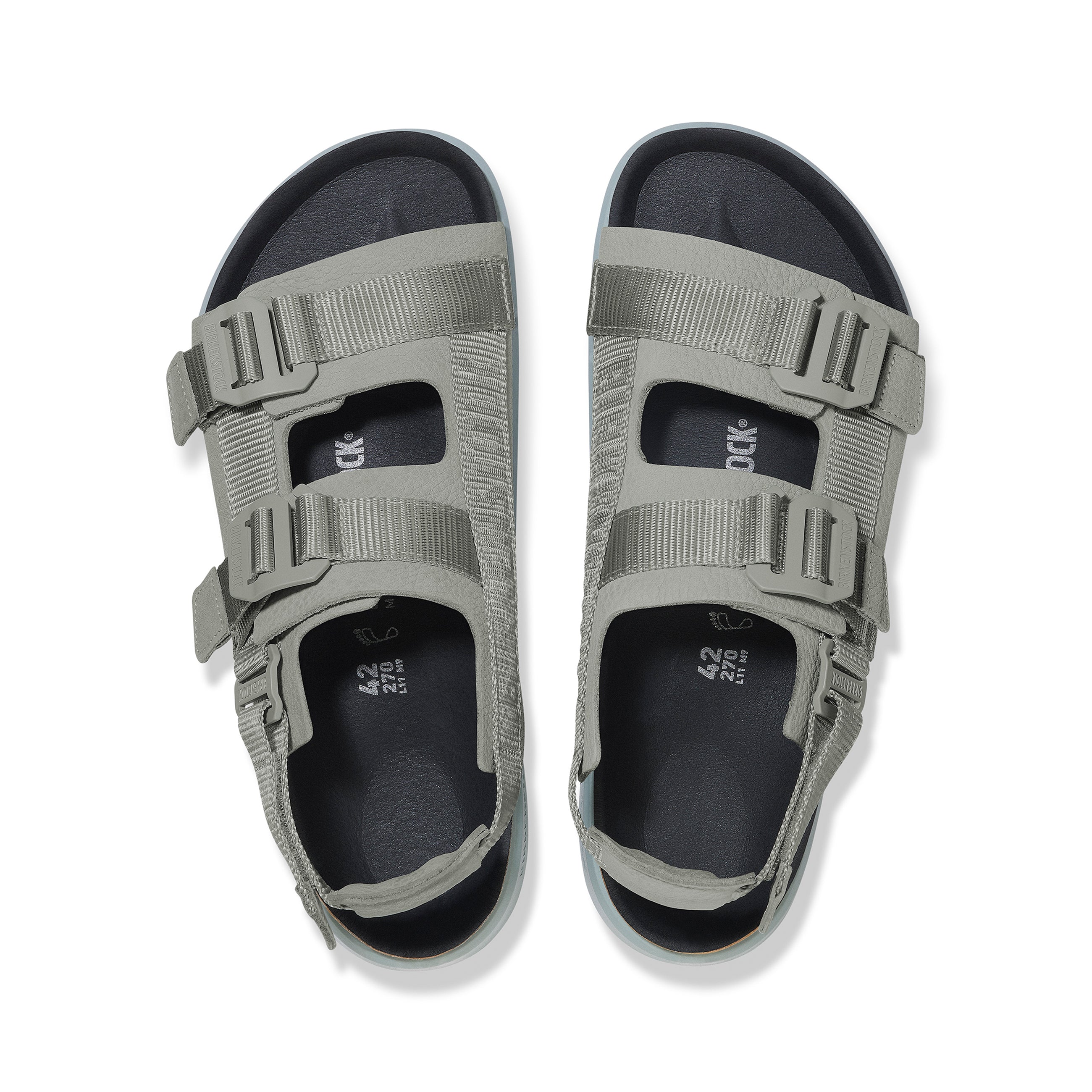 Shinjuku Pure Sage Nubuck Leather/Textile