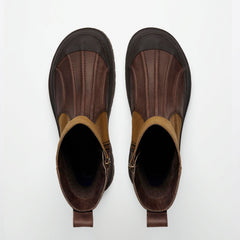 Skykomish Dark Tan Tin Cloth/Oiled Leather