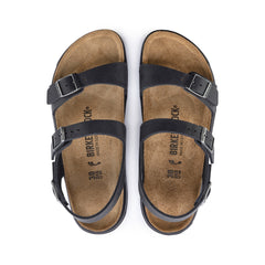 Sonora Cross Town Arctic Black Waxy Leather