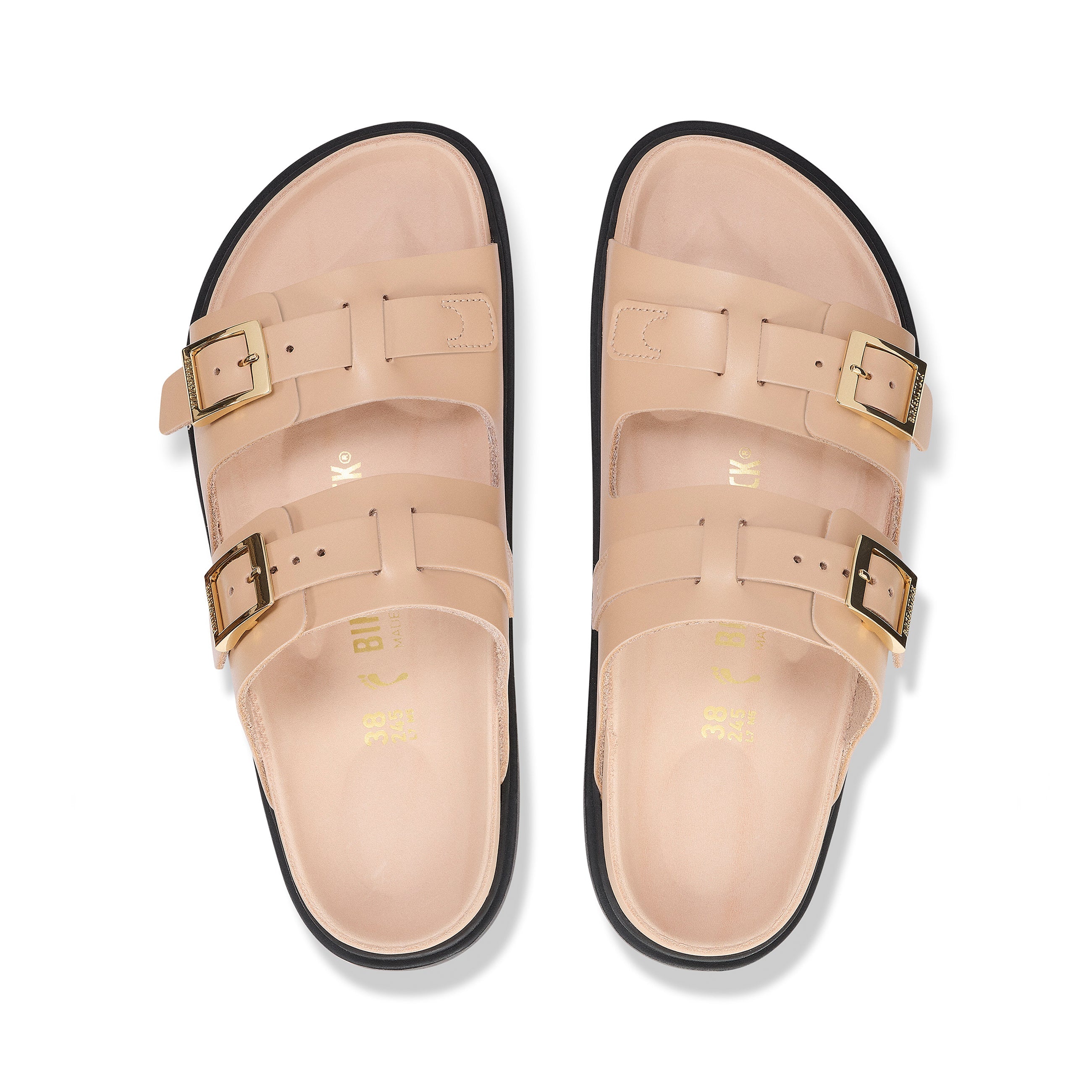 St Barths Exquisite New Beige Natural Leather