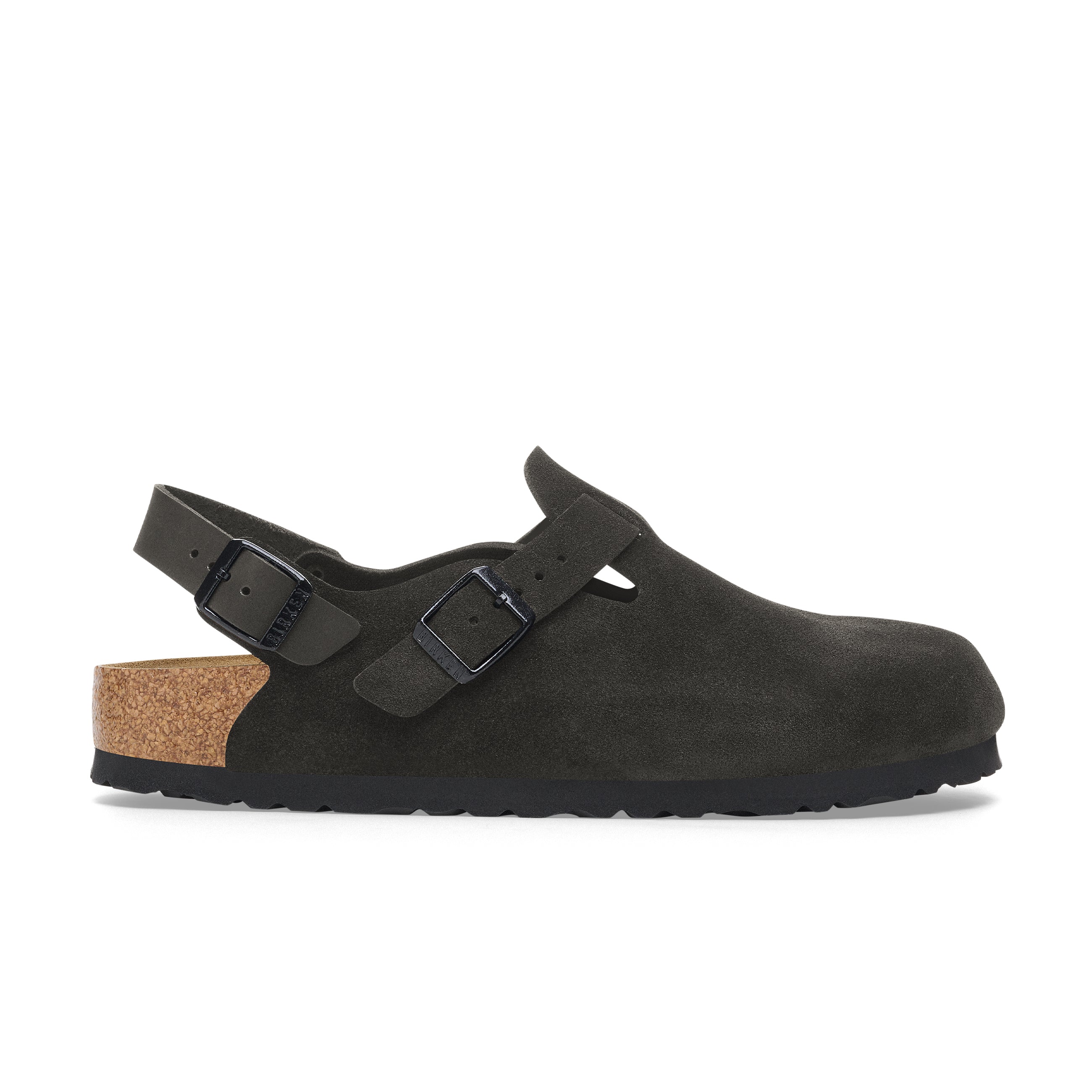 Tokio Black Suede Leather