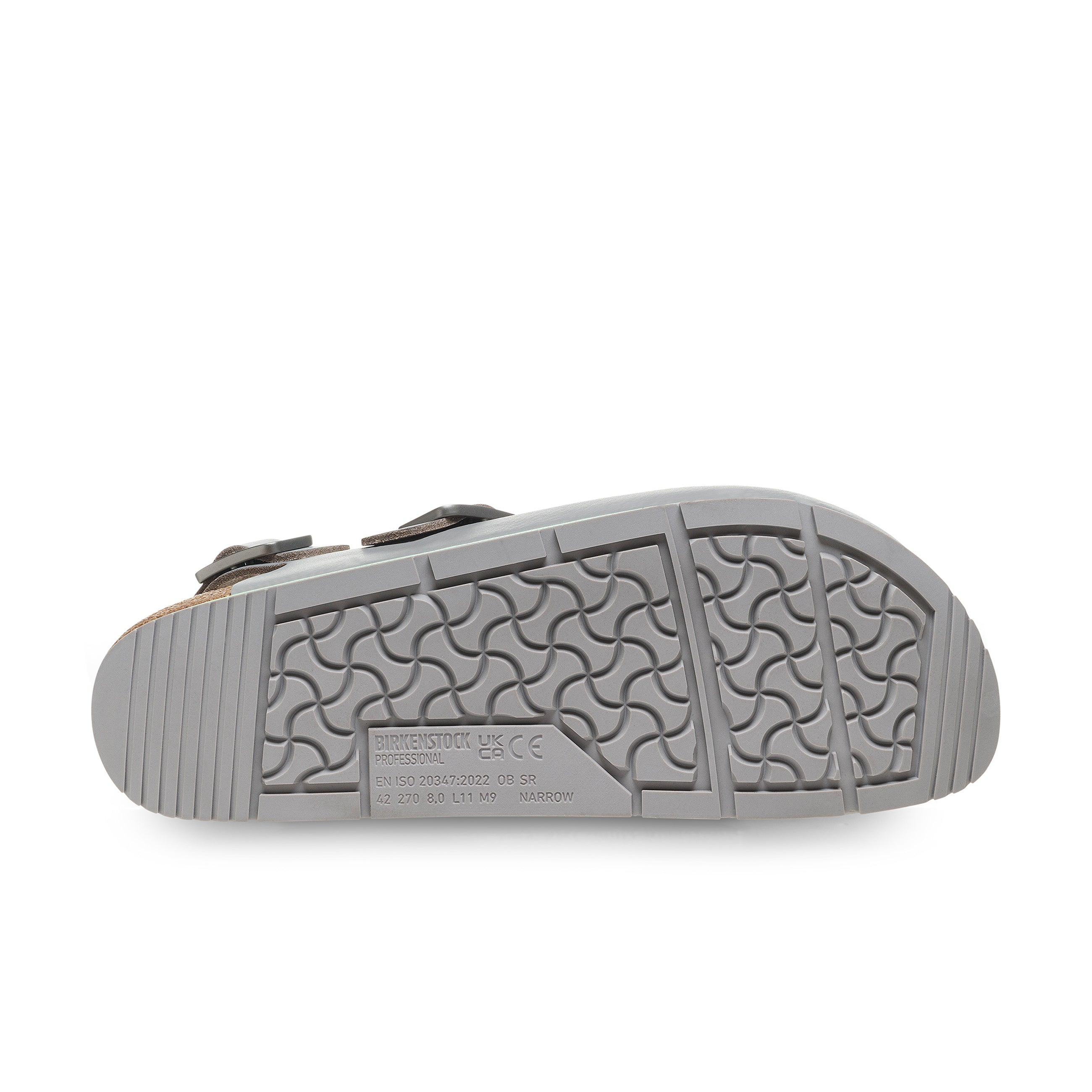 Tokio Pro Grey PU Coated Natural Leather