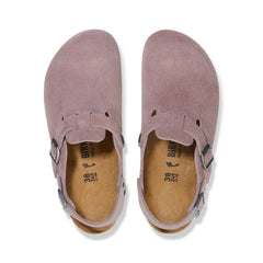 Tokio Faded Purple Suede Leather