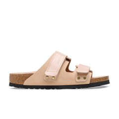 Uji High Shine New Beige Nubuck Leather
