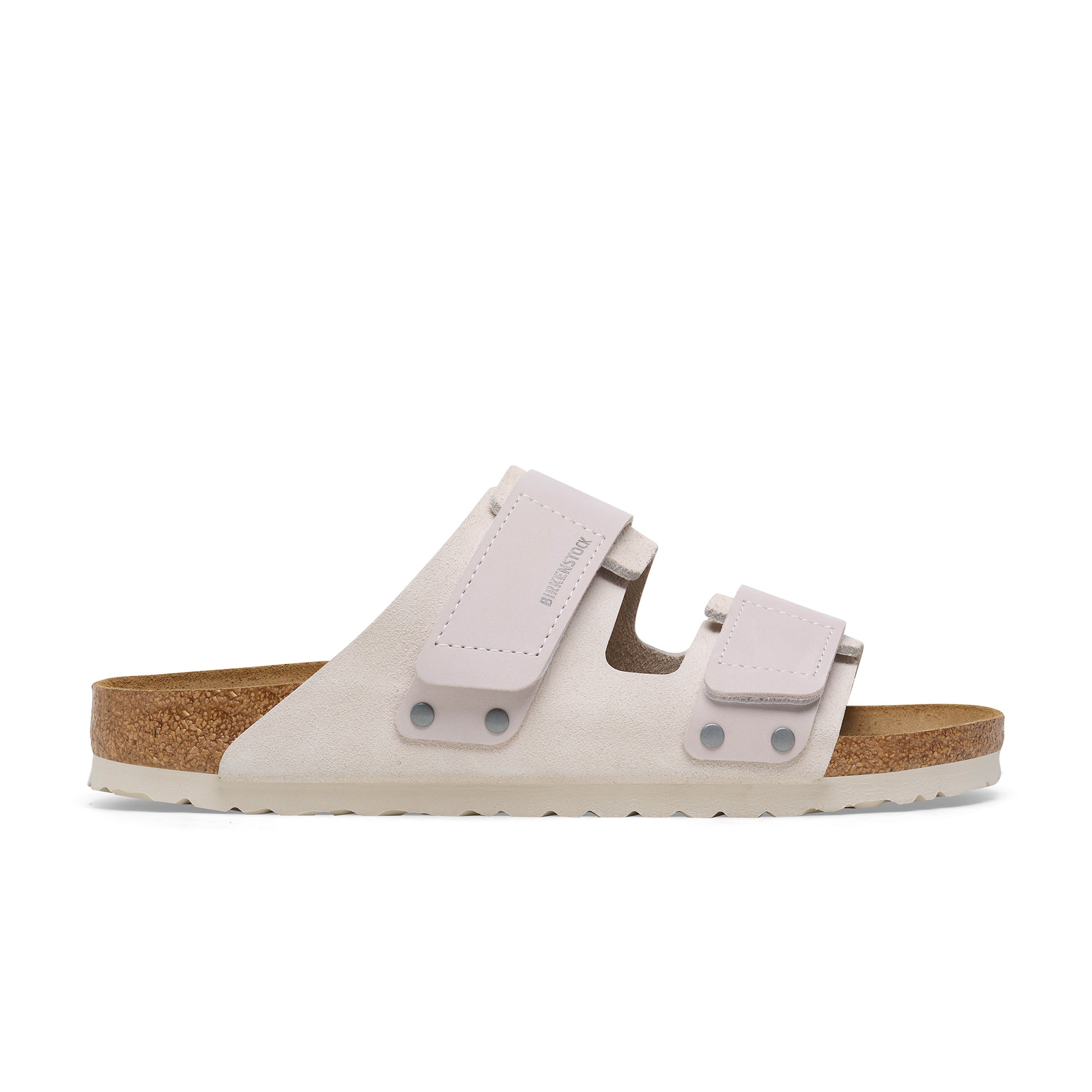 Uji Antique White Suede Leather