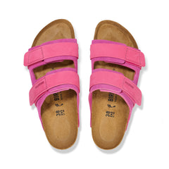 Uji Fuchsia Tulip Nubuck/Suede Leather