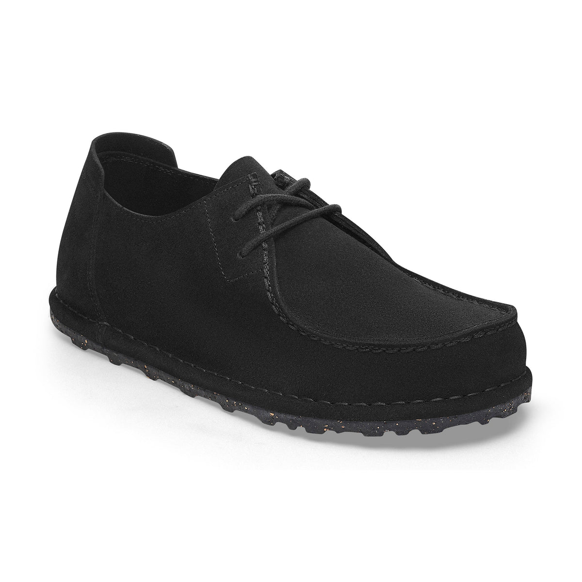 Utti Lace Black Suede Leather