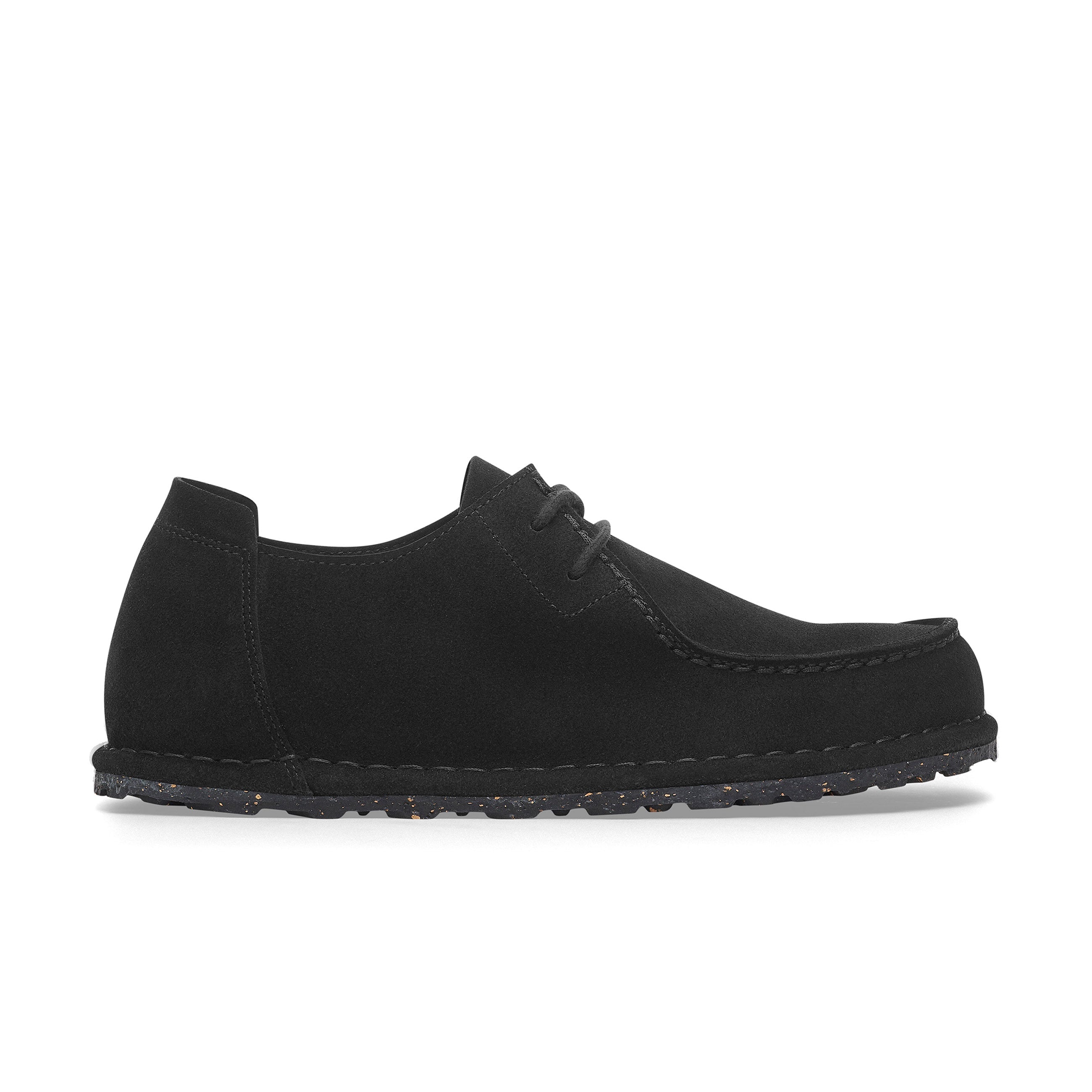 Utti Lace Black Suede Leather