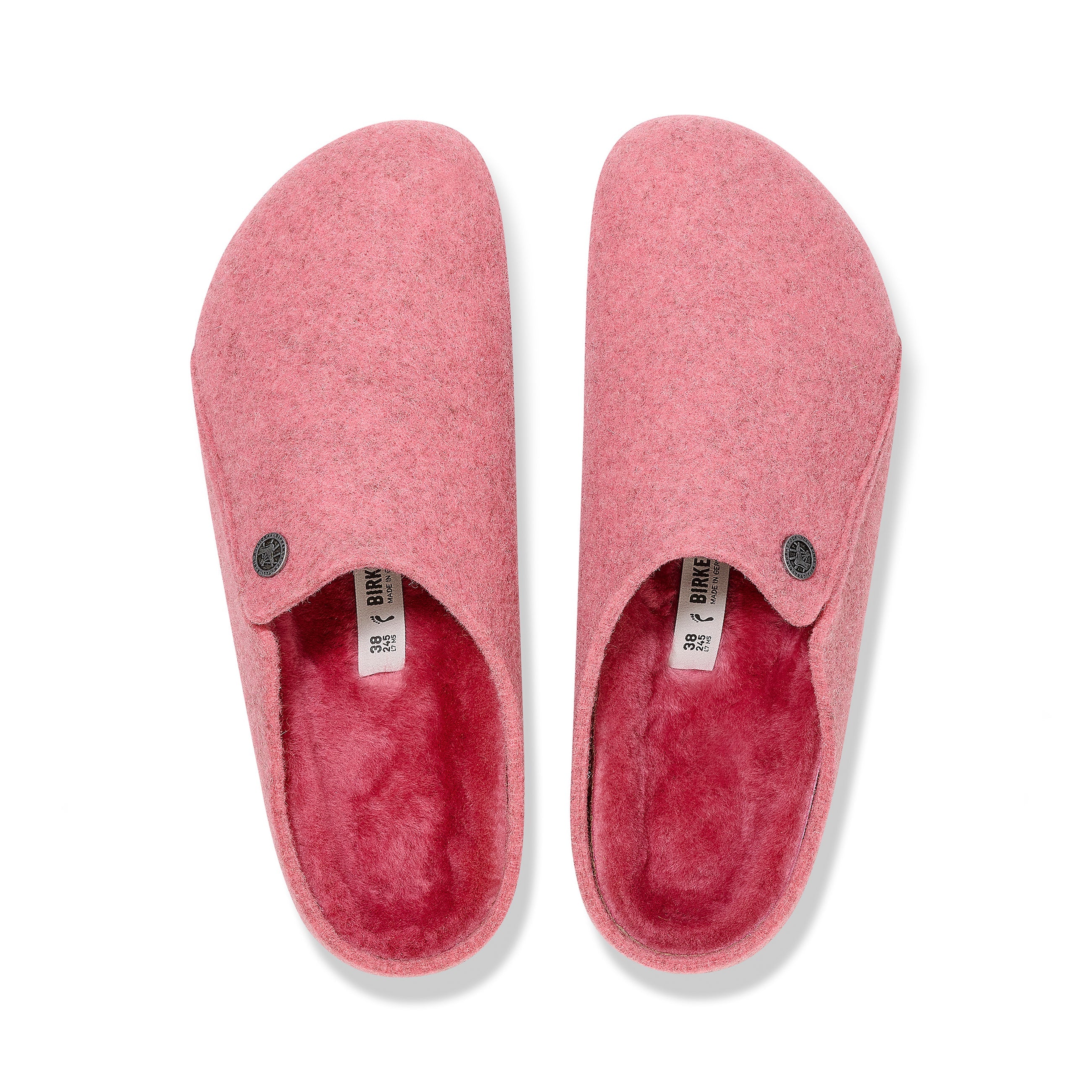 Zermatt Shearling Fuchsia Tulip Wool Felt