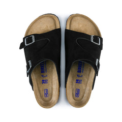 Zurich SFB Black Suede Leather